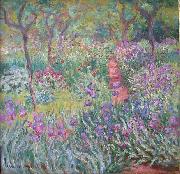 Claude Monet The Artist's Garden at Giverny USA oil painting artist